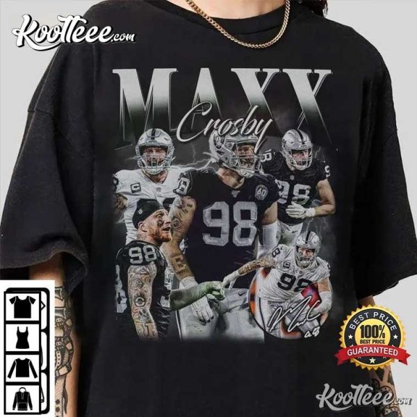 Maxx Crosby Las Vegas Football Vintage T-Shirt