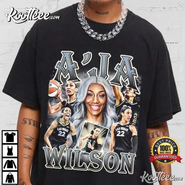 A’Ja Wilson Las Vegas Aces Basketball T-Shirt