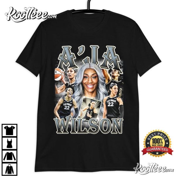 A’Ja Wilson Las Vegas Aces Basketball T-Shirt