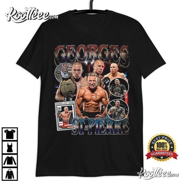 Georges St Pierre Vintage 90s Boxing T-Shirt