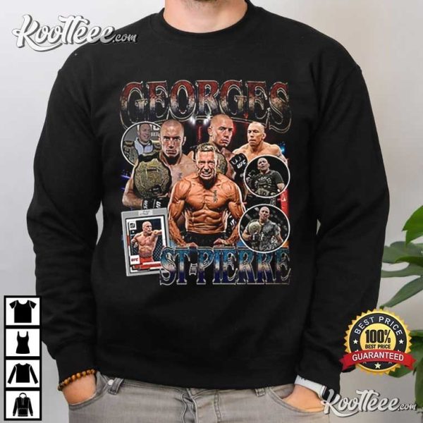 Georges St Pierre Vintage 90s Boxing T-Shirt