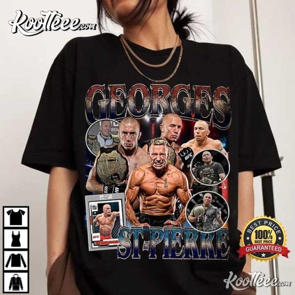 Georges St Pierre Vintage 90s Boxing T-Shirt