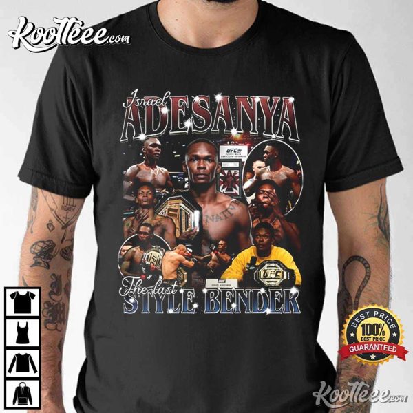 Israel Adesanya Vintage 90s Boxing Gift T-Shirt