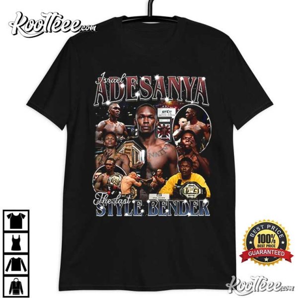 Israel Adesanya Vintage 90s Boxing Gift T-Shirt