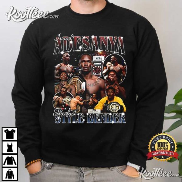 Israel Adesanya Vintage 90s Boxing Gift T-Shirt