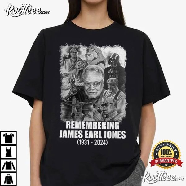 James Earl Jones Legend Star Wars Lion King Rip T-Shirt