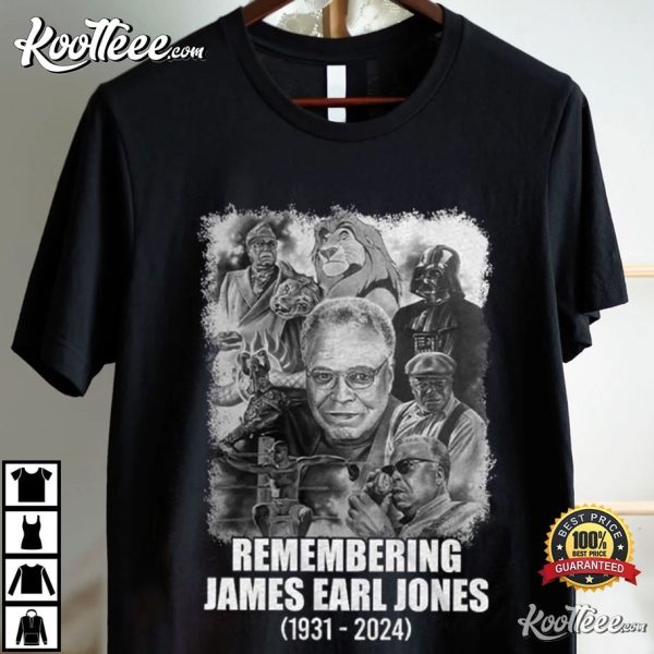 James Earl Jones Legend Star Wars Lion King Rip T-Shirt