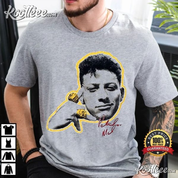 Patrick Mahomes 2 Rings Kansas City Chief T-Shirt