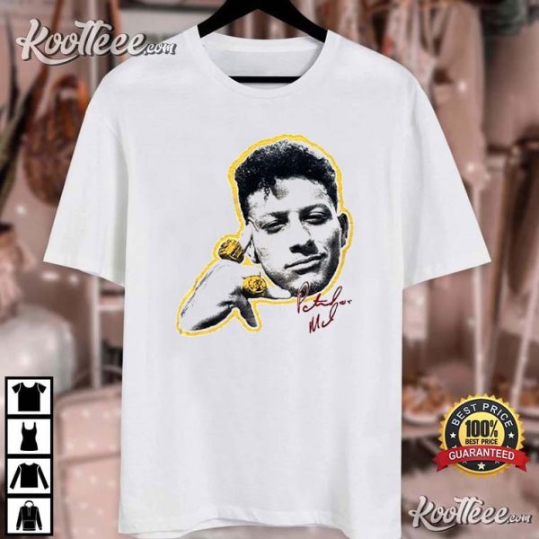 Patrick Mahomes 2 Rings Kansas City Chief T-Shirt