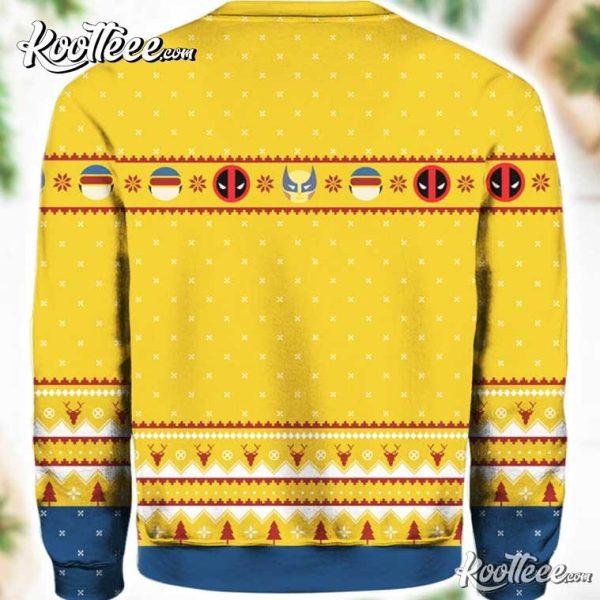 Mutants Deadpool X-Men Christmas Ugly Sweater