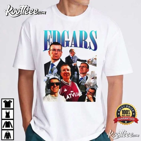 Edgars Rinkevics Vintage 90s Latvian T-Shirt