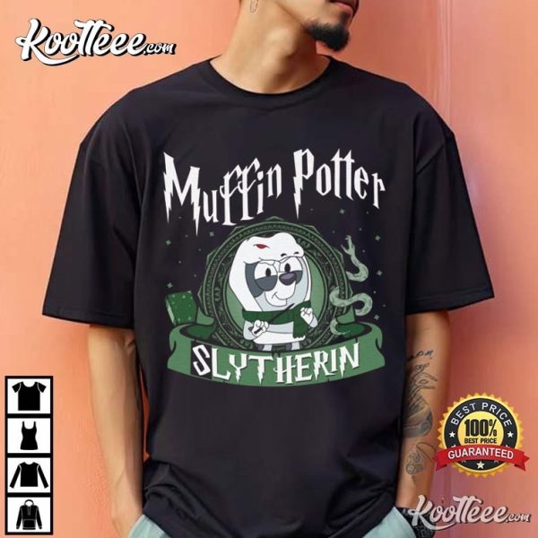 Slytherin Muffin Potter Bluey Harry Potter Crossover T-Shirt