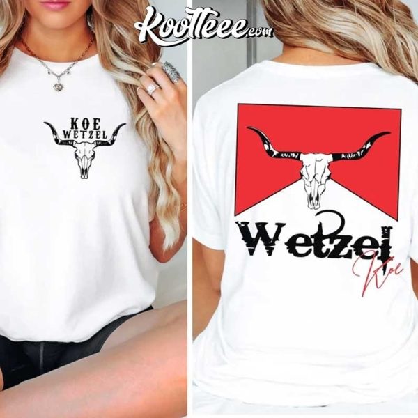 Koe Wetzel High Road Cow Print T-Shirt