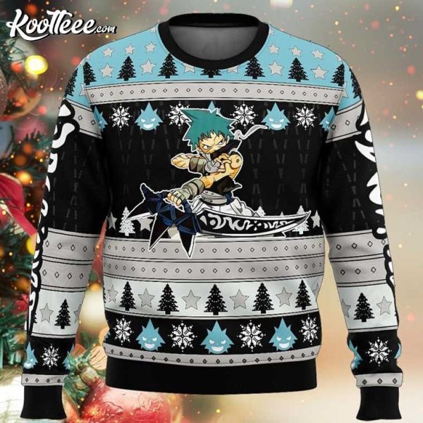 Black Star Soul Eater Ugly Christmas Sweater