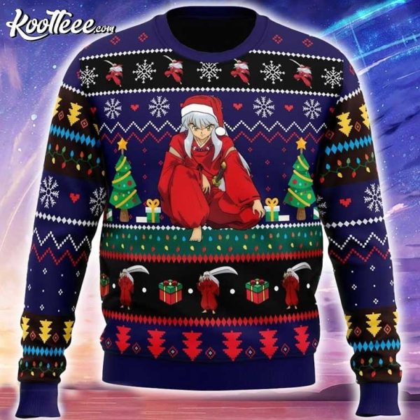 Inuyasha Anime Xmas Ugly Sweater