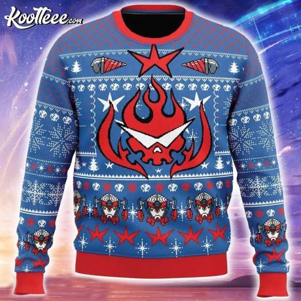 Kamina Tengen Toppa Gurren Lagann Ugly Christmas Sweater