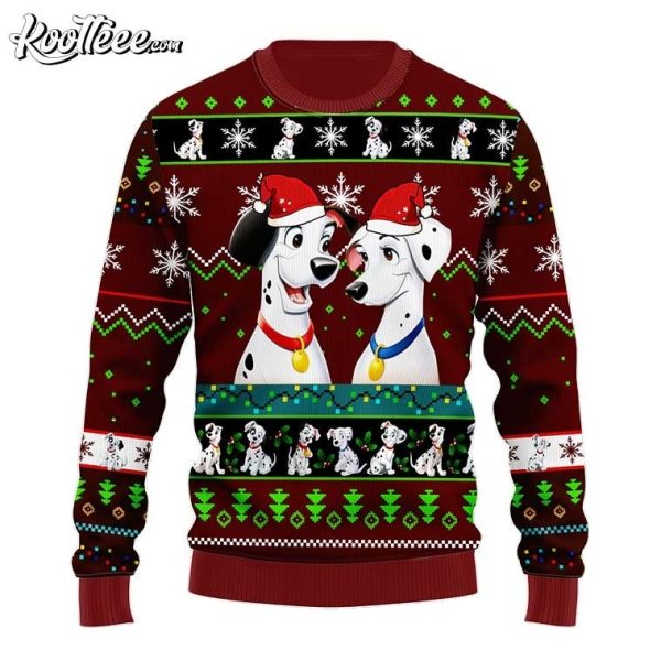 101 Dalmatians Ugly Christmas Sweater