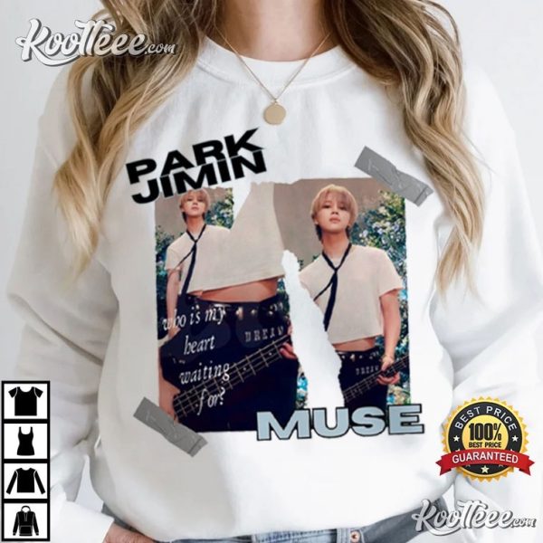 Jimin Muse Printed Graphic T-Shirt