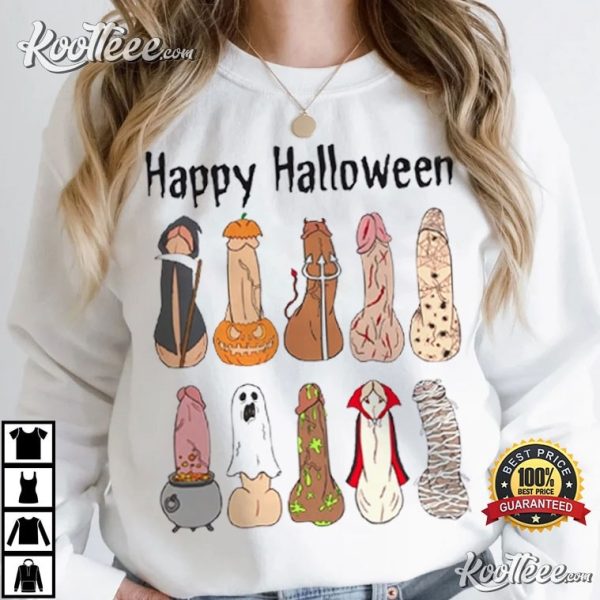 Halloween Penis Sydney Sweeney Viral T-Shirt