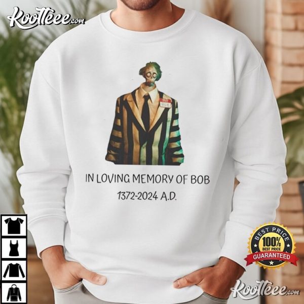 Bob Beetlejuice Shrunken Head Tim Burton T-Shirt