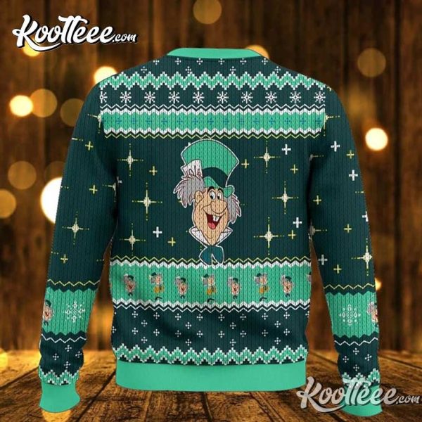 Hatter Alice In Wonderland Ugly Christmas Sweater