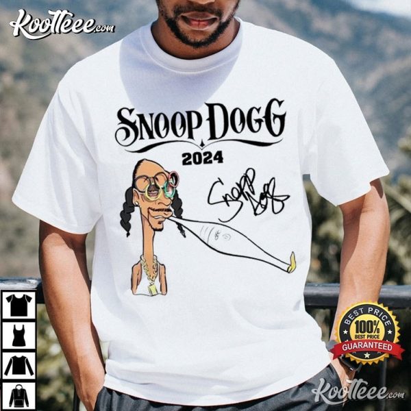 Snoop Dogg Smoke 2024 Signature T-Shirt