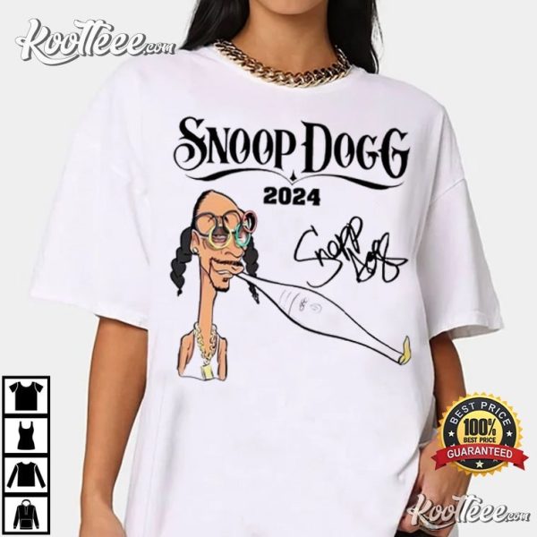 Snoop Dogg Smoke 2024 Signature T-Shirt