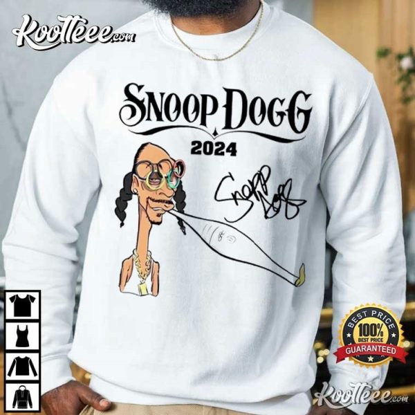 Snoop Dogg Smoke 2024 Signature T-Shirt