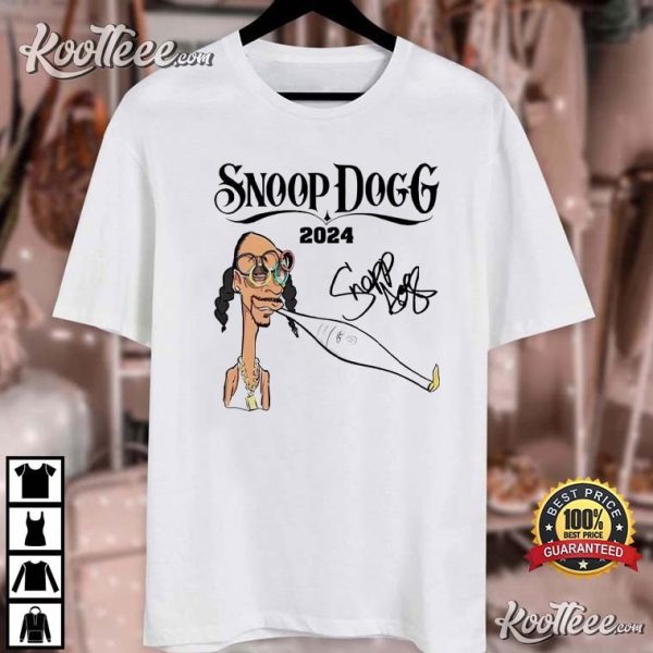 Snoop Dogg Smoke 2024 Signature T-Shirt