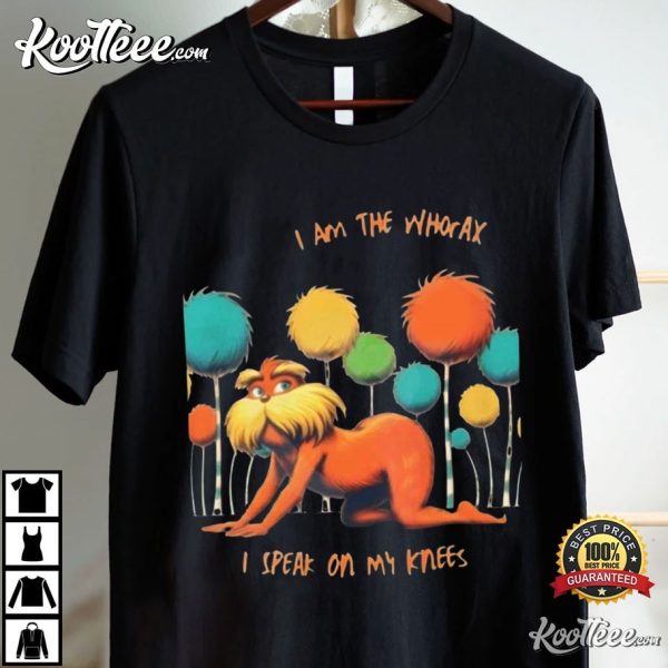 Whorax Lorax Parody Funny Whorecrux T-Shirt