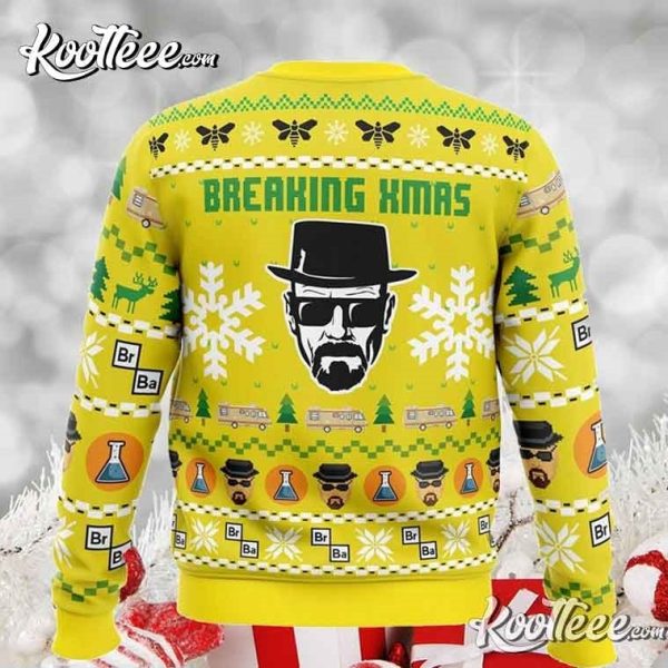 Breaking Xmas Breaking Bad Ugly Christmas Sweater