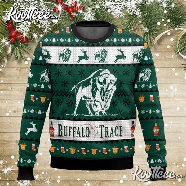 Buffalo Trace Christmas Ugly Sweater