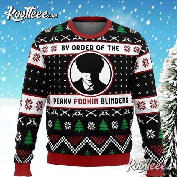 The Order Of The Peaky Blinders Ugly Christmas Sweater