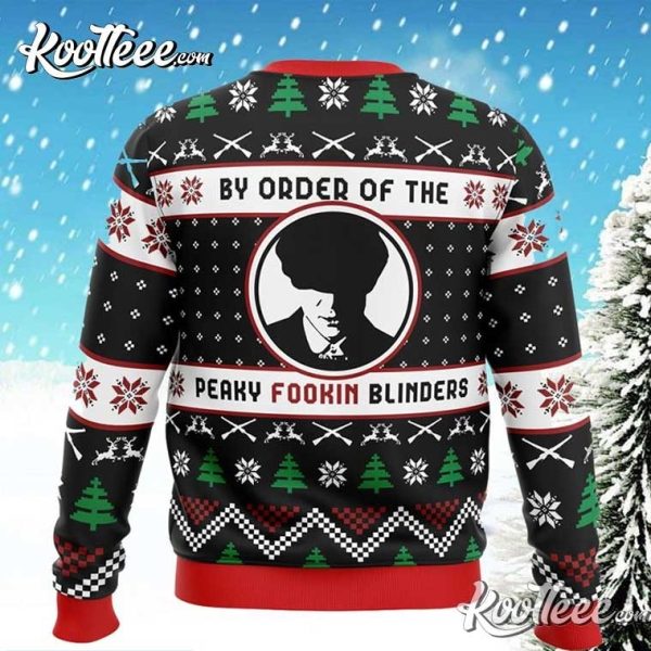 The Order Of The Peaky Blinders Ugly Christmas Sweater