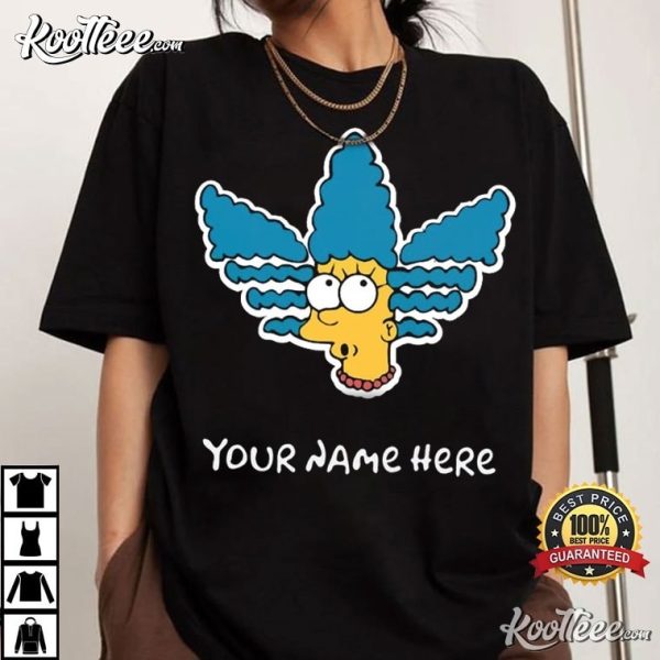 The Simpsons Marge Simpson Custom T-Shirt