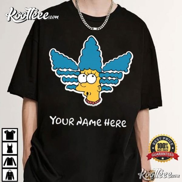 The Simpsons Marge Simpson Custom T-Shirt