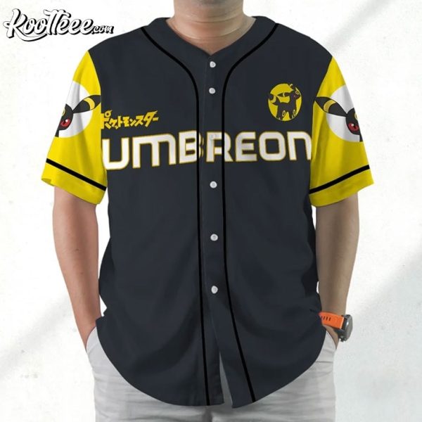 Umbreon Japanese Anime Gift Baseball Jersey