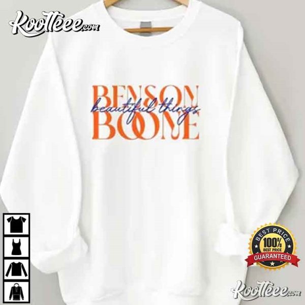 Benson Boone Fireworks And Rollerblades Tour Gift T-Shirt