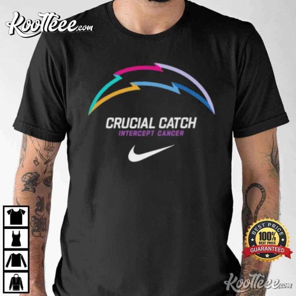 Los Angeles Chargers X Nike Crucial Catch T-Shirt