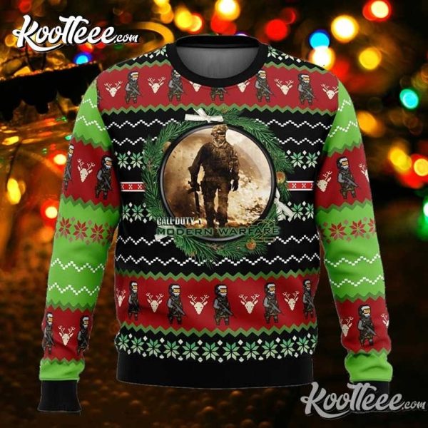 Call Of Duty Gift Ugly Christmas Sweater