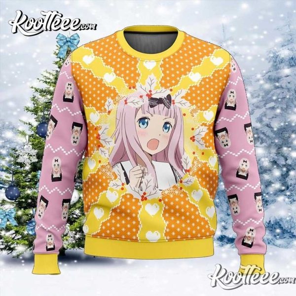 Chika Fujiwara Kaguya-sama Love Is War Ugly Sweater