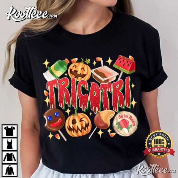 Tricotri With Candies Halloween T-Shirt