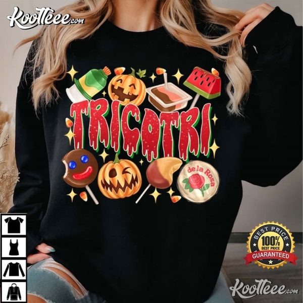 Tricotri With Candies Halloween T-Shirt