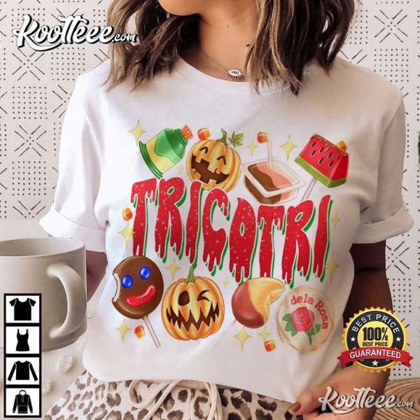 Tricotri With Candies Halloween T-Shirt