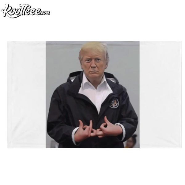 Trump Suwoo Gang Sign Room Decor Flag