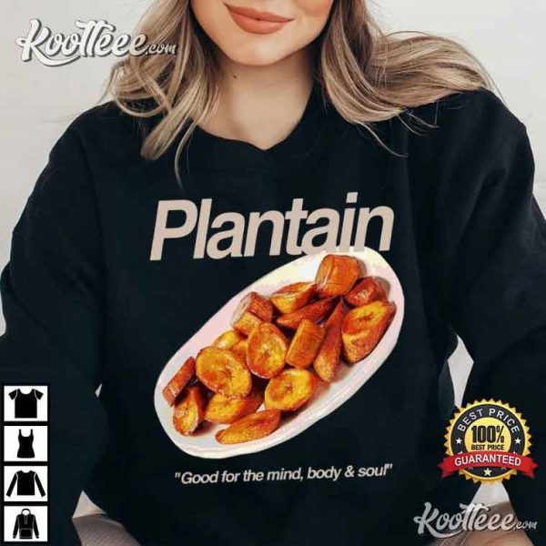 Plantain Fruit Lover Gift T-Shirt