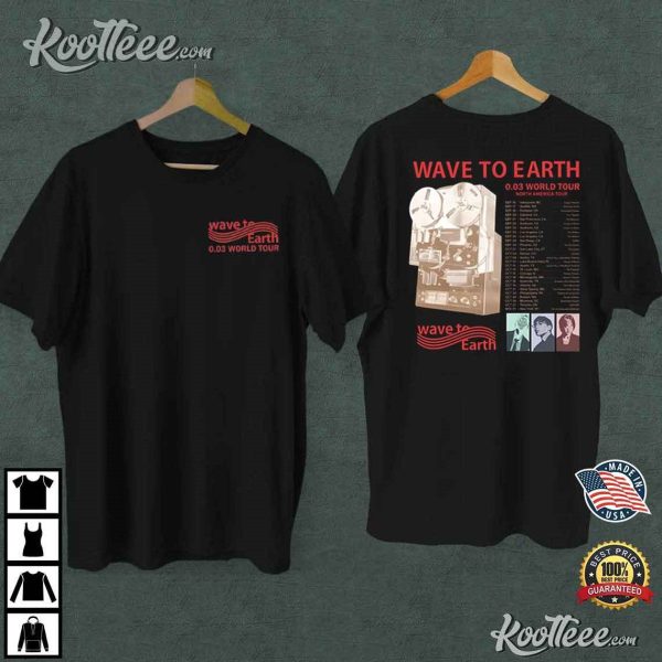 Wave To Earth 0.03 Tour 2024 Kpop T-Shirt