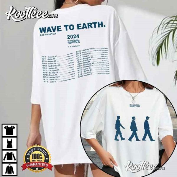 Wave To Earth 0.03 Tour 2024 Merch T-Shirt