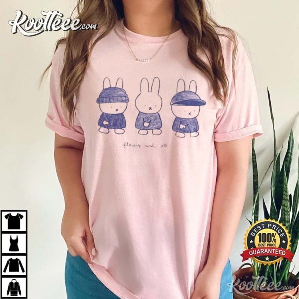 Wave To Earth Miffy Flaws And All T-Shirt