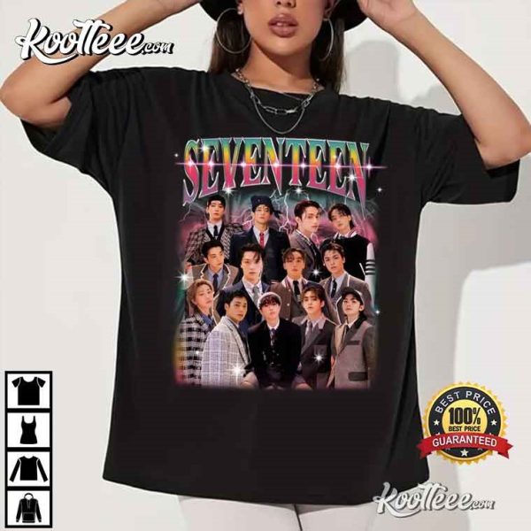 Seventeen Kpop Graphic Gift For Carats T-Shirt